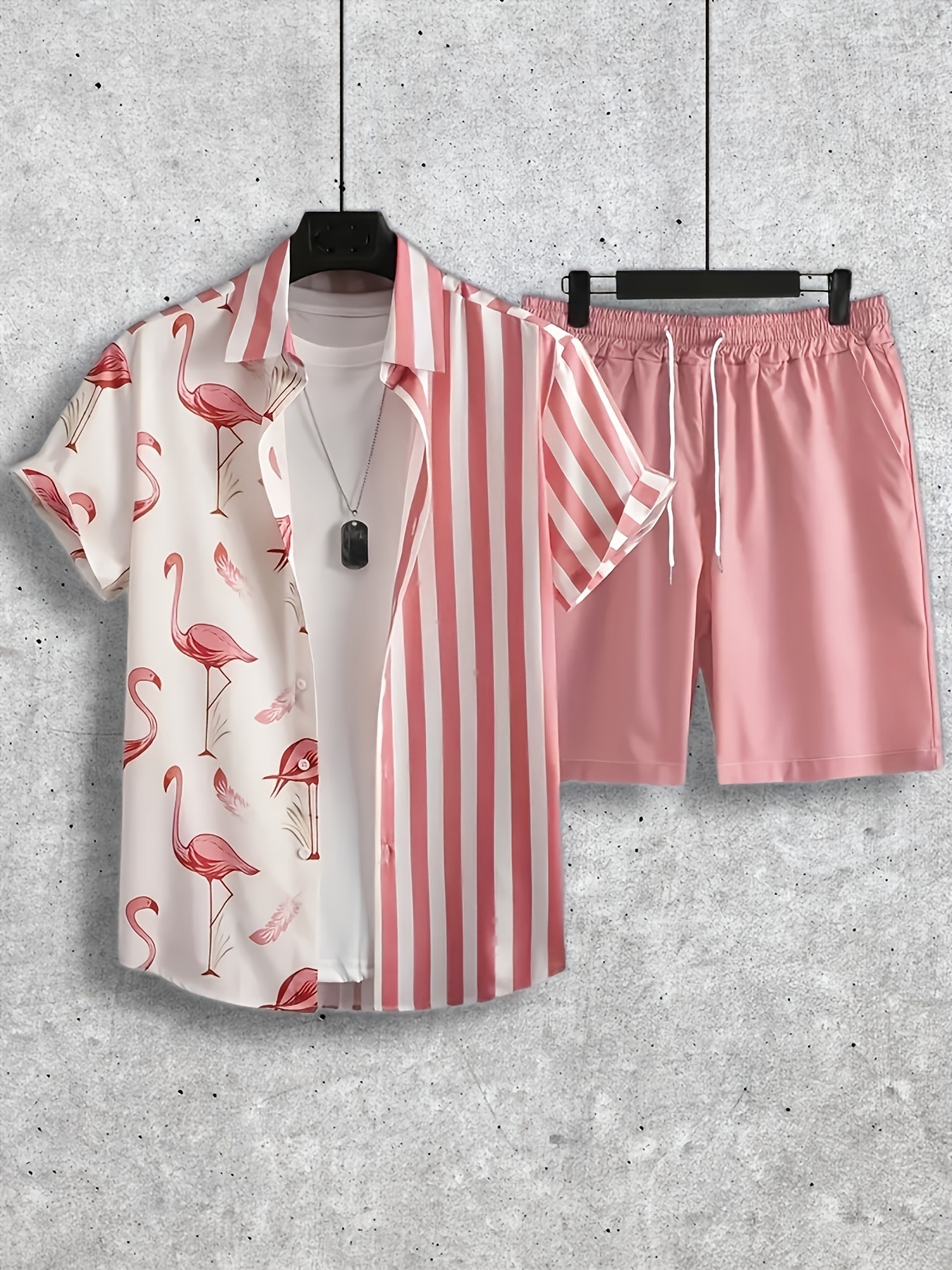 Casual Daily Two piece Set Graphic Print Short Sleeve Tee - Temu
