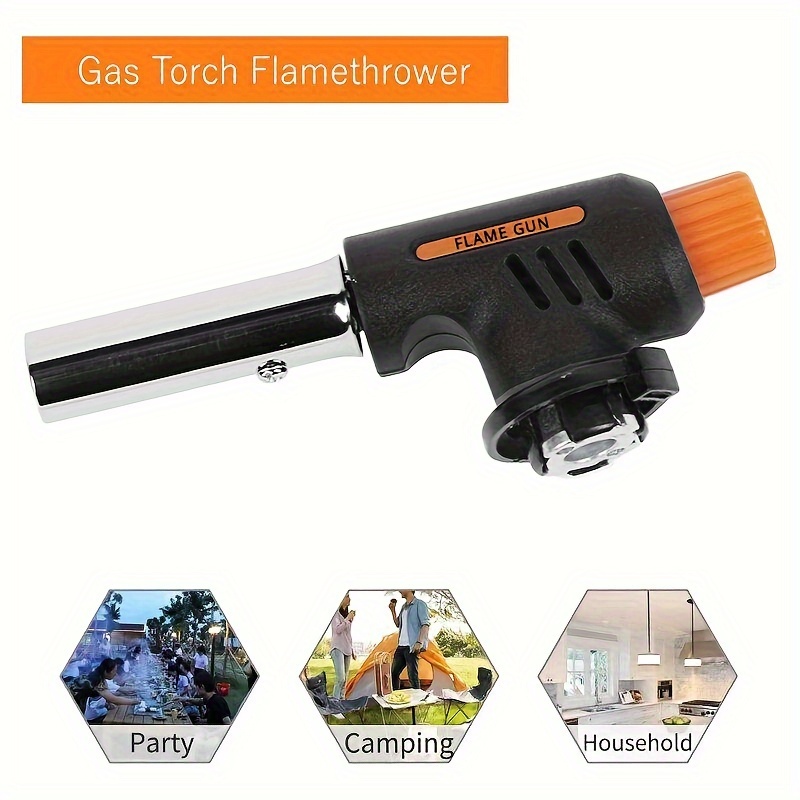 Fire Gun for Cooking - Flame Torch Welding Torch Flame Guns Head