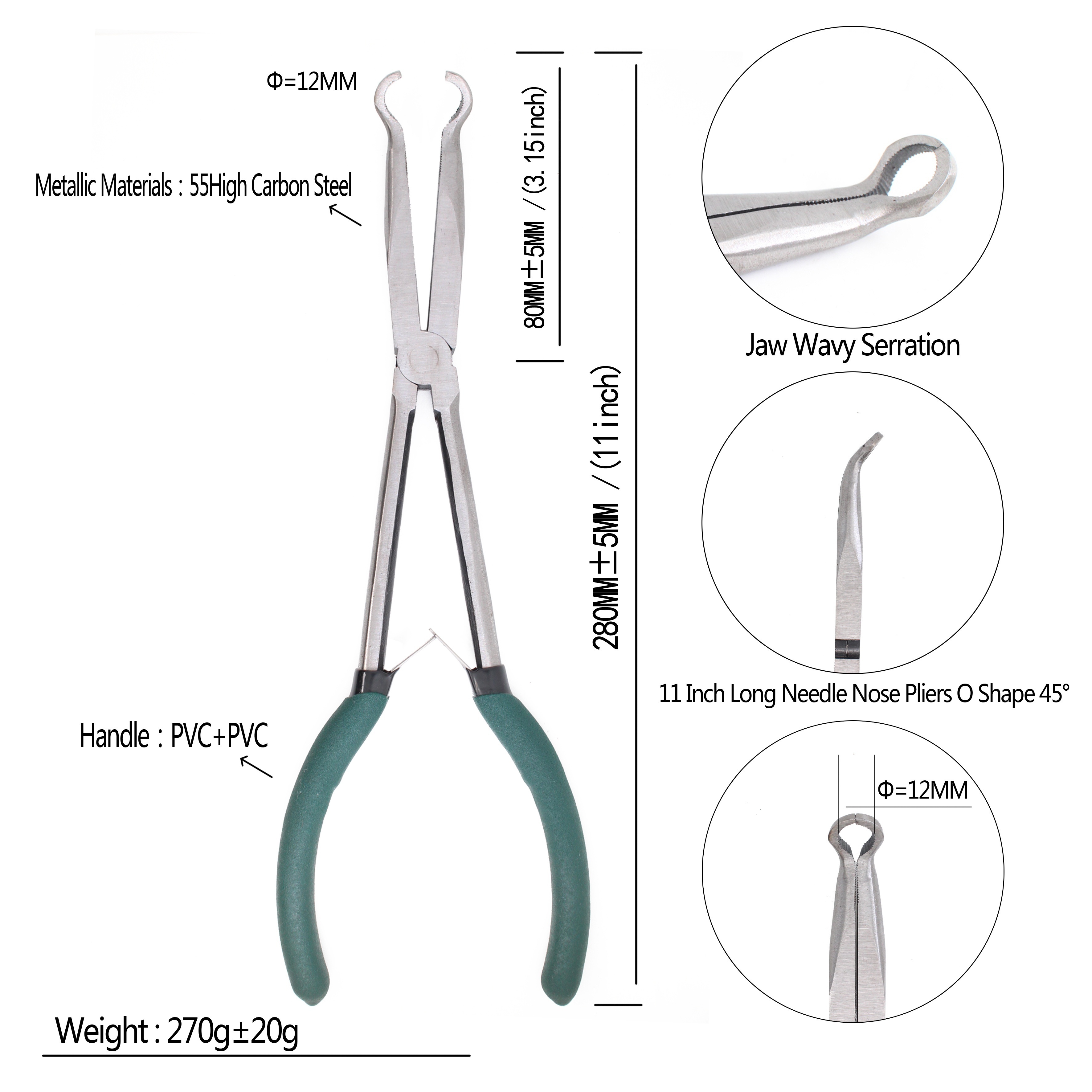 Needle Nose Pliers & Sets  Long Nose, Small, Bent, Straight