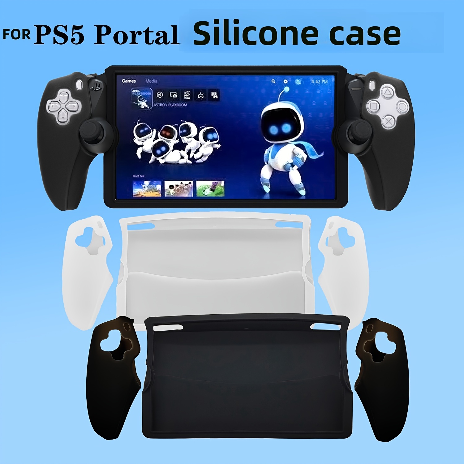 Adecuado Consola Juegos Portal Ps5 Funda Silicona Consola - Temu Mexico