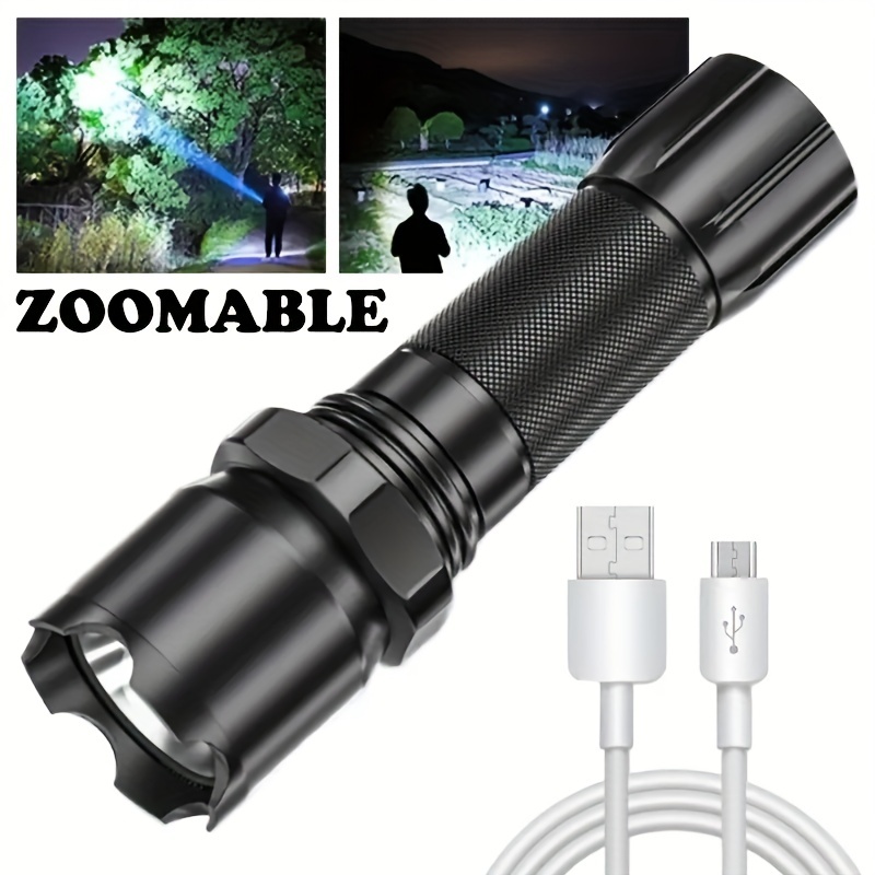 Mini Led Working Light Portable Pocket Flashlight Usb - Temu