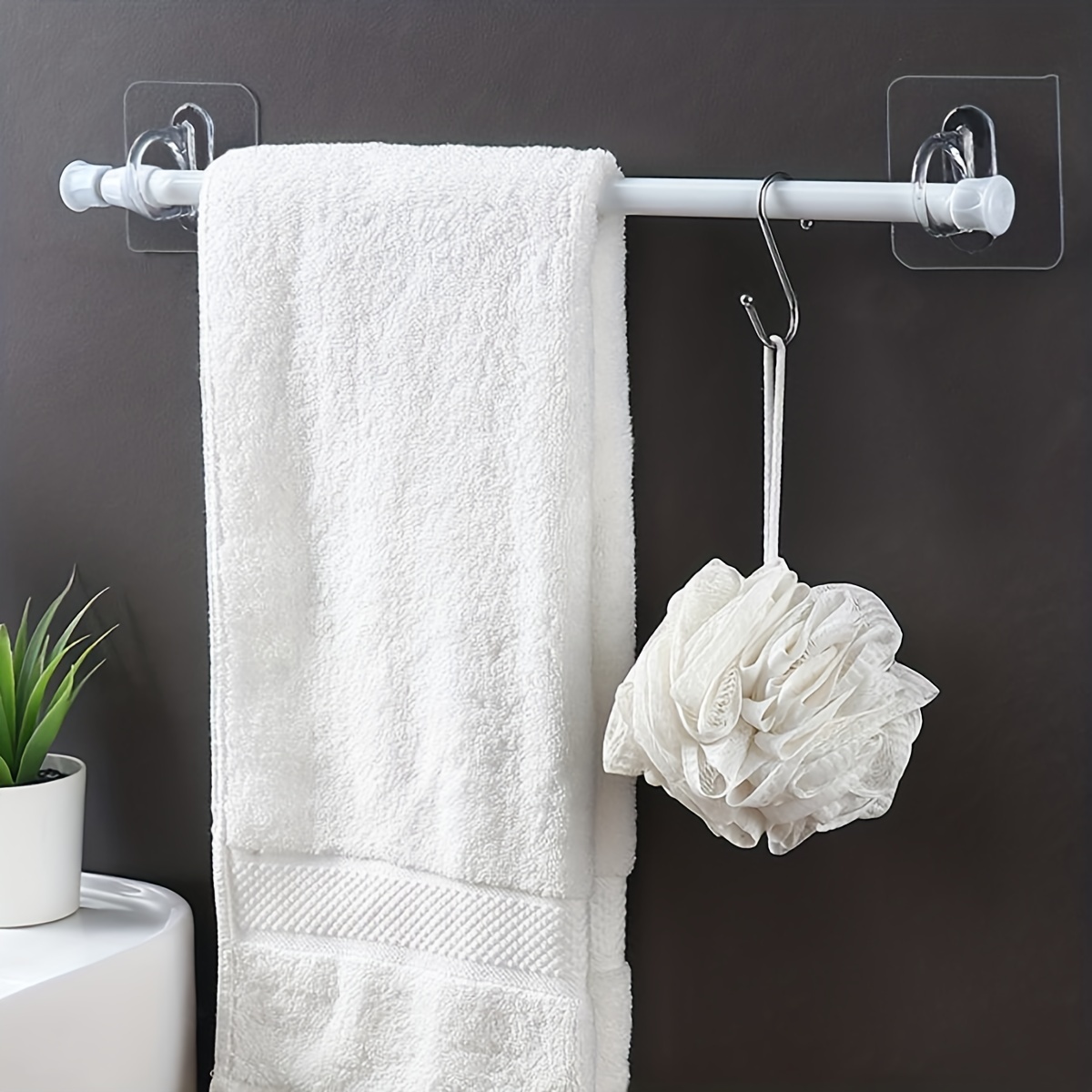 Wall Adhesive Hooks Bathroom Shower Gel Hand Sanitizer - Temu