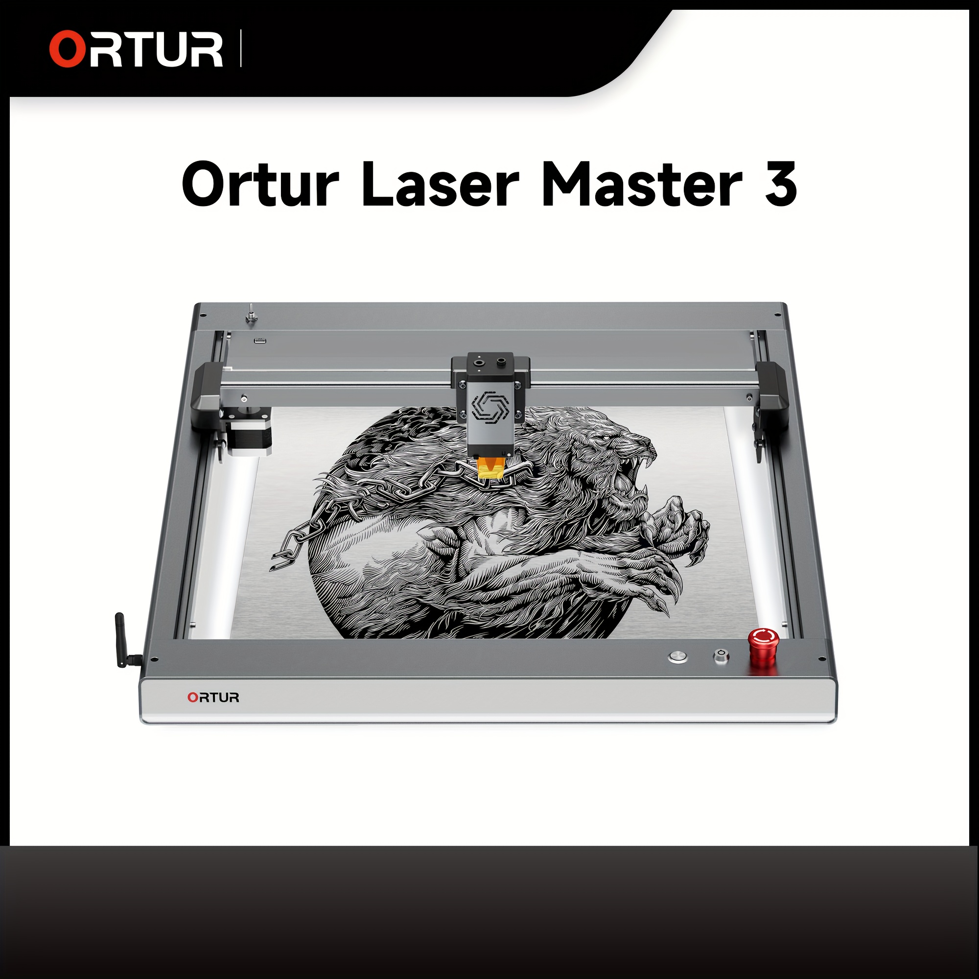  ORTUR Laser Master 3 Laser Engraver, 10W Higher