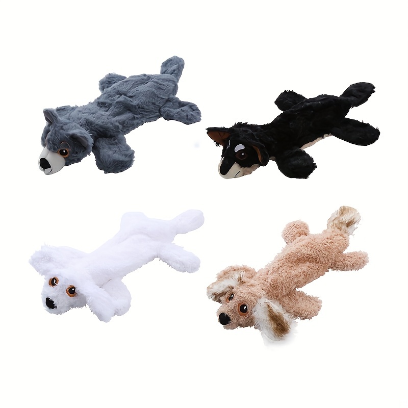 Plush Dog Toys Funny Squeaky Sounding Paper Resistance To Bite