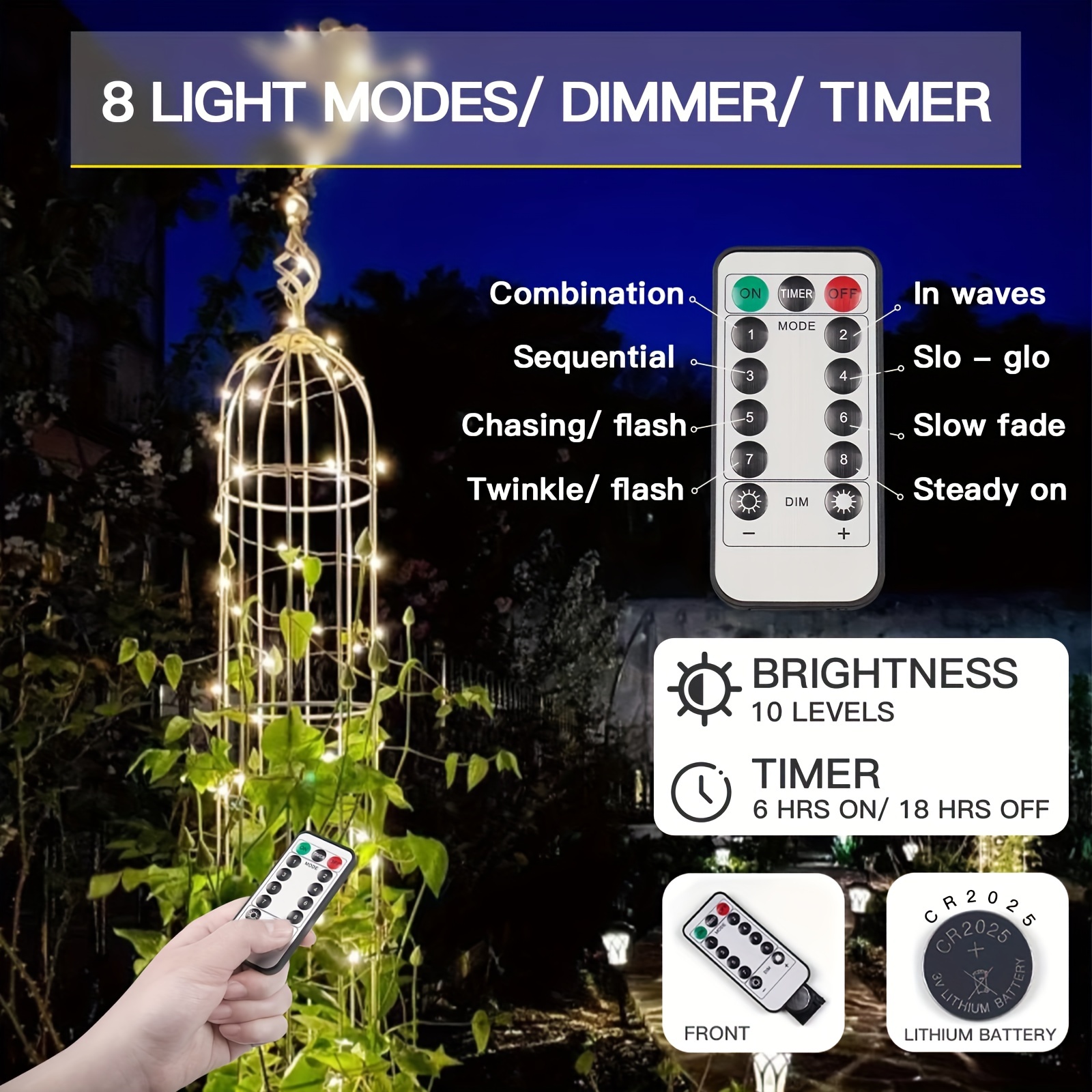 LED Dimmer & Timer  String Light Accessories at
