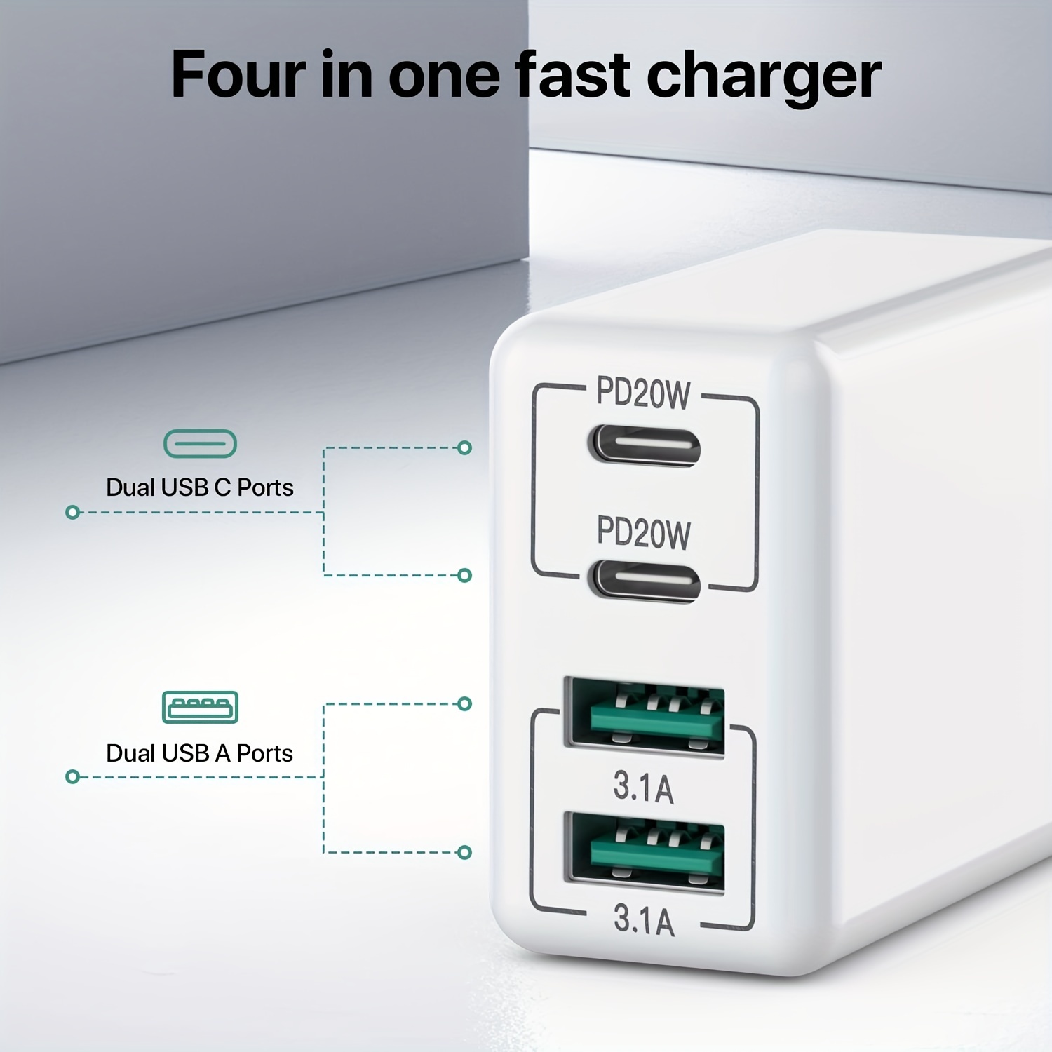 Câble Chargeur Pour IPHONE 15/15 Pro Max / 15 Plus 18 Watt USB Type C Pour