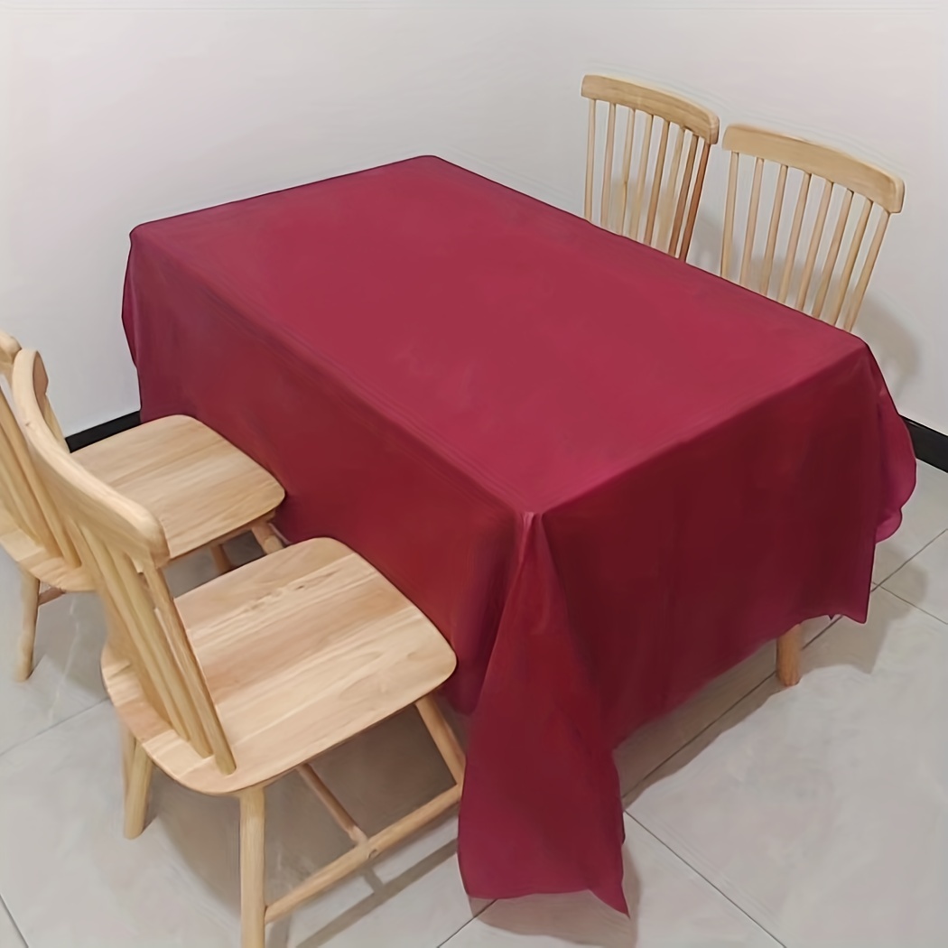 1 mantel desechable de 57x107 pulgadas cubierta de mesa - Temu