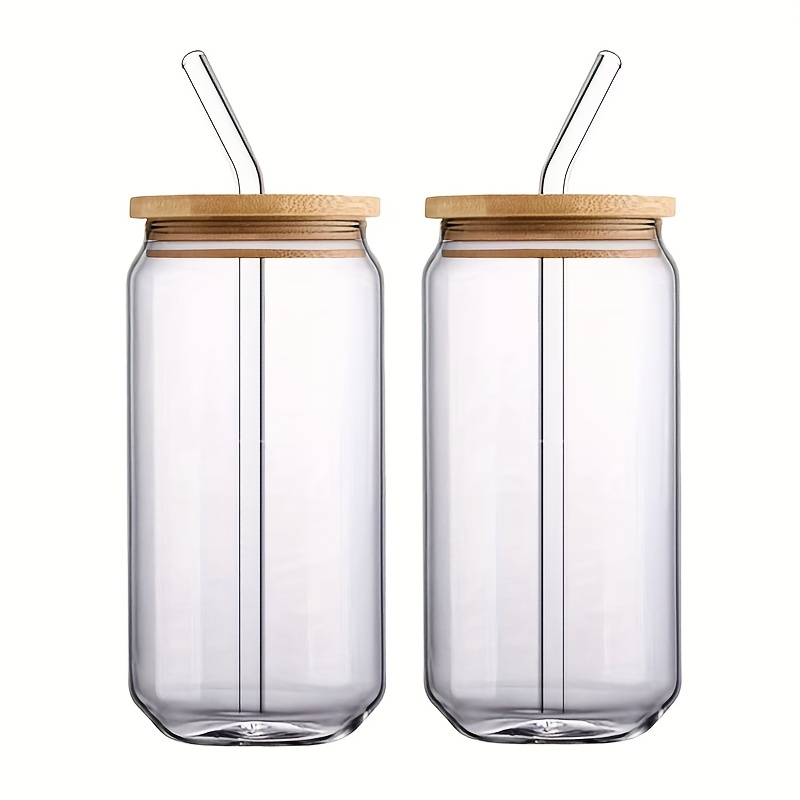 16oz Turkey Time Glass Cup with Bamboo Lid & Straw #100065