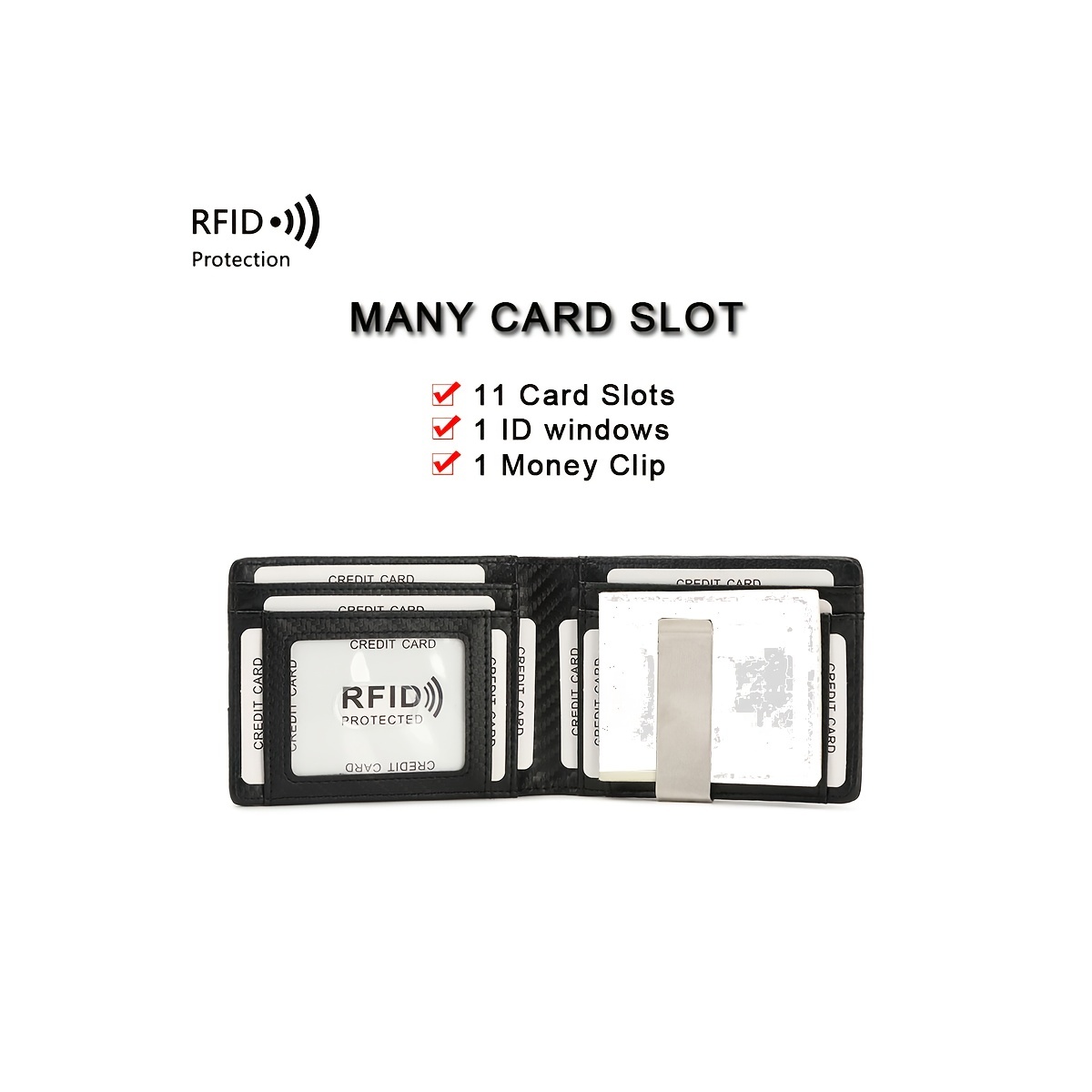 Credit Card Holder for Men, Christmas Presents