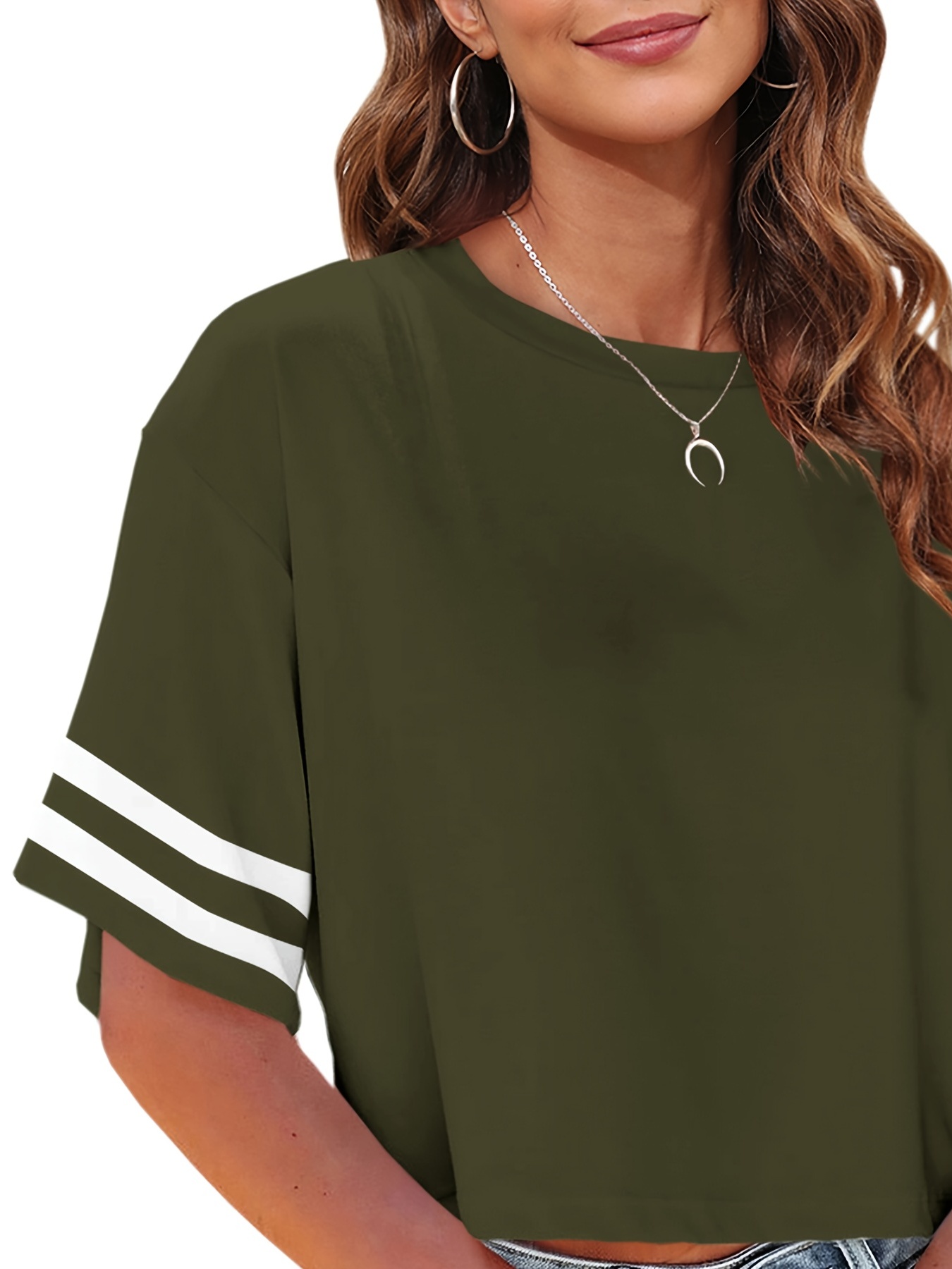 Drop Shoulder T-Shirts Women's, Women's Drop Shoulder T-Shirts