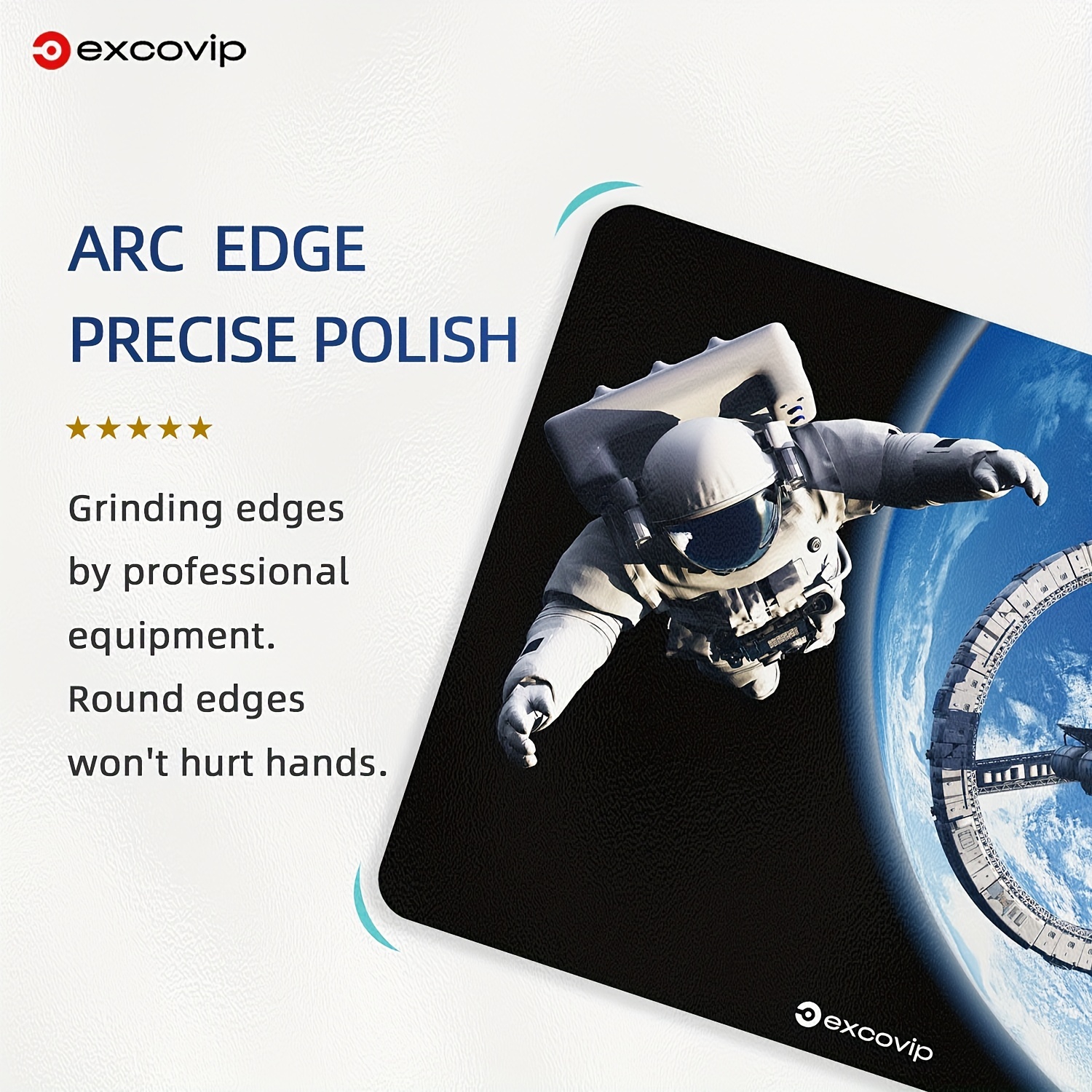 Premium Tempered Glass Mouse Pad Gaming E sports - Temu