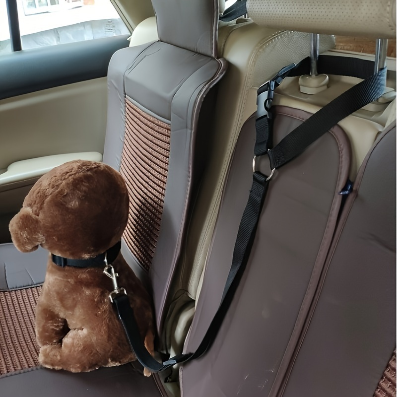 Adjustable Dog Pet Car Safety Seat Belt Restraint
