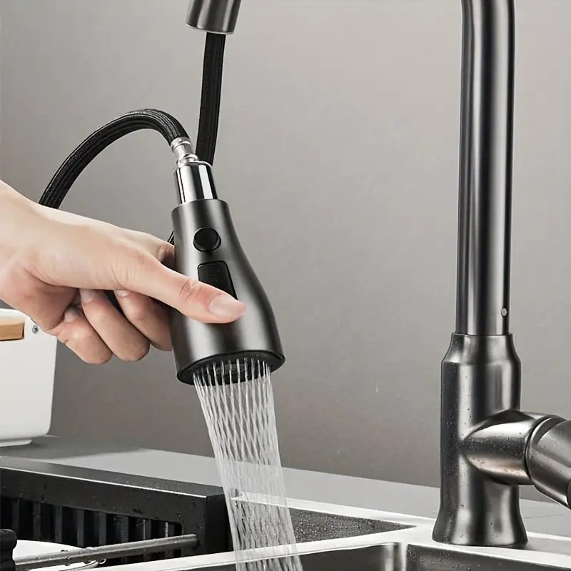 Kitchen Sink Pull Down Faucet Out