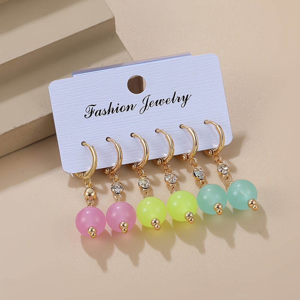 Glow in the hot sale dark hoop earrings