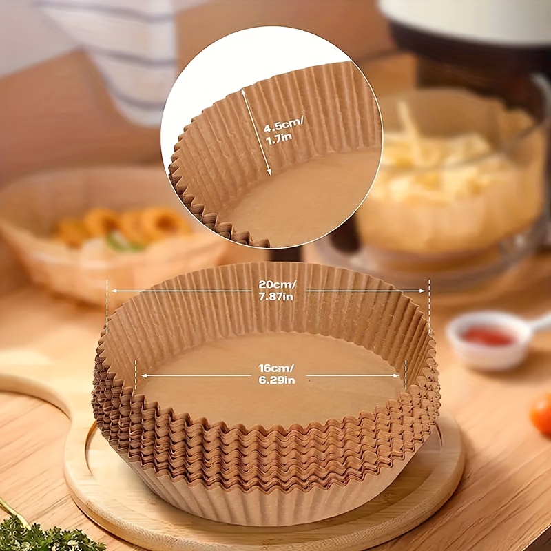 Air Fryer Liners, Air Fryer Disposable Paper Liner, Air Fryer Accessories  Food Grade Air Fryer Paper Liners Oil-proof, Water-proof, Compatible With  Ninja, Tower, Cosori (round) - Temu United Arab Emirates