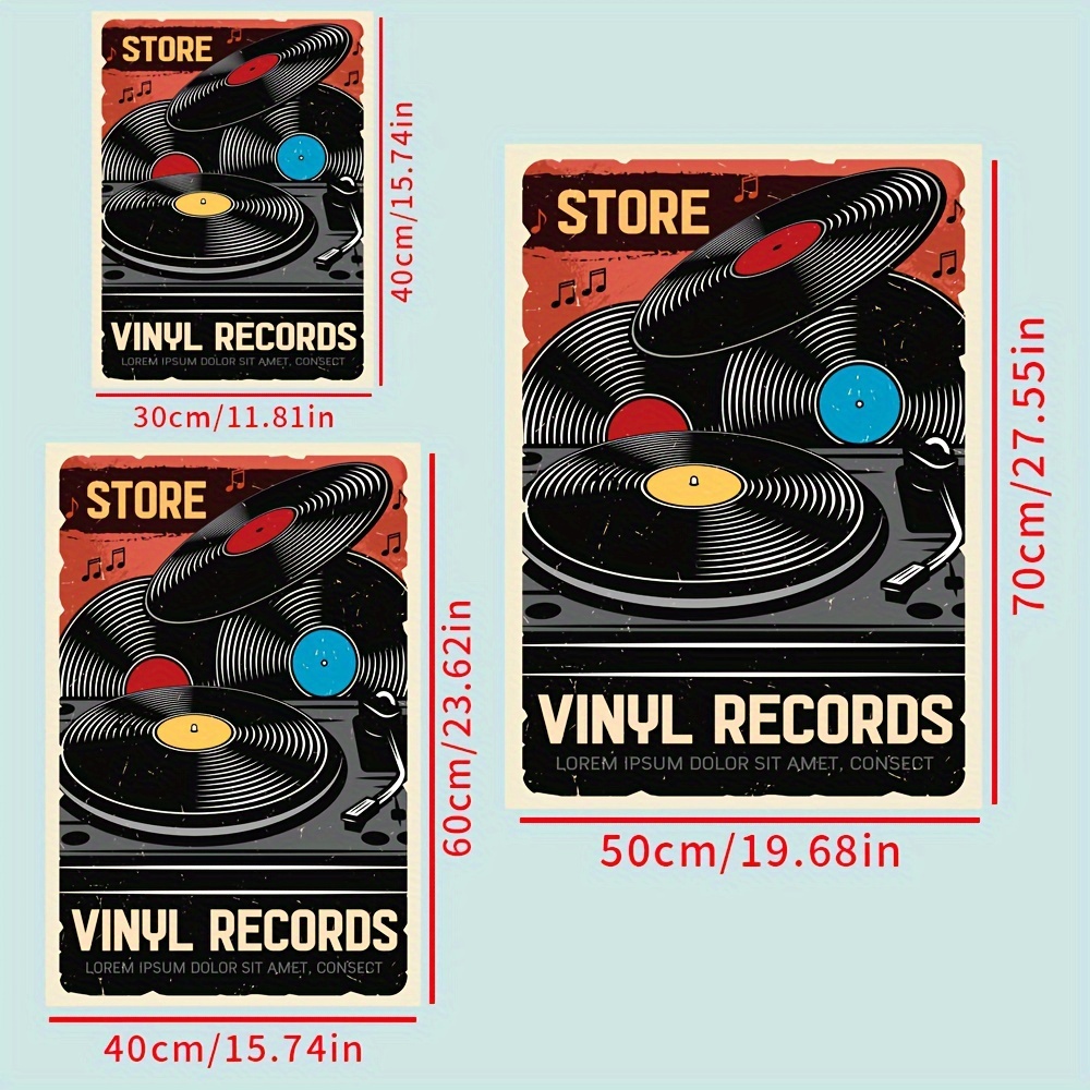 Poster Vinyl record 