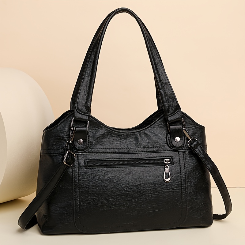 Image of 791 Large Capacity Tote Bag, Shoulder Crossbody Handbag