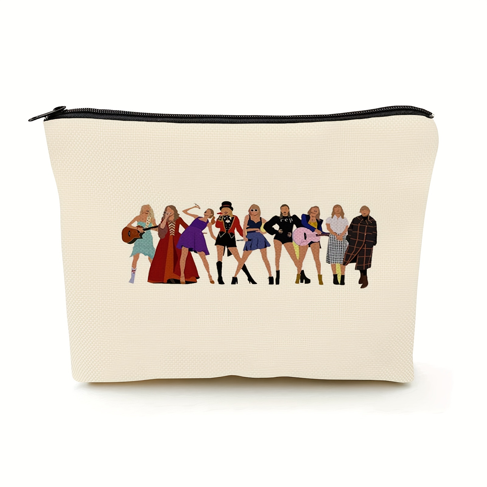 Swiftie Makeup Bag Swifties Merch Zipper Pouch Cosmetic Bag TS Team - Swift TS Fans Gift Music Lover Merchandise