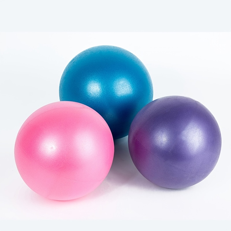 2 mini bolas de ejercicio – 9 pulgadas pequeña bola dobladora para est –