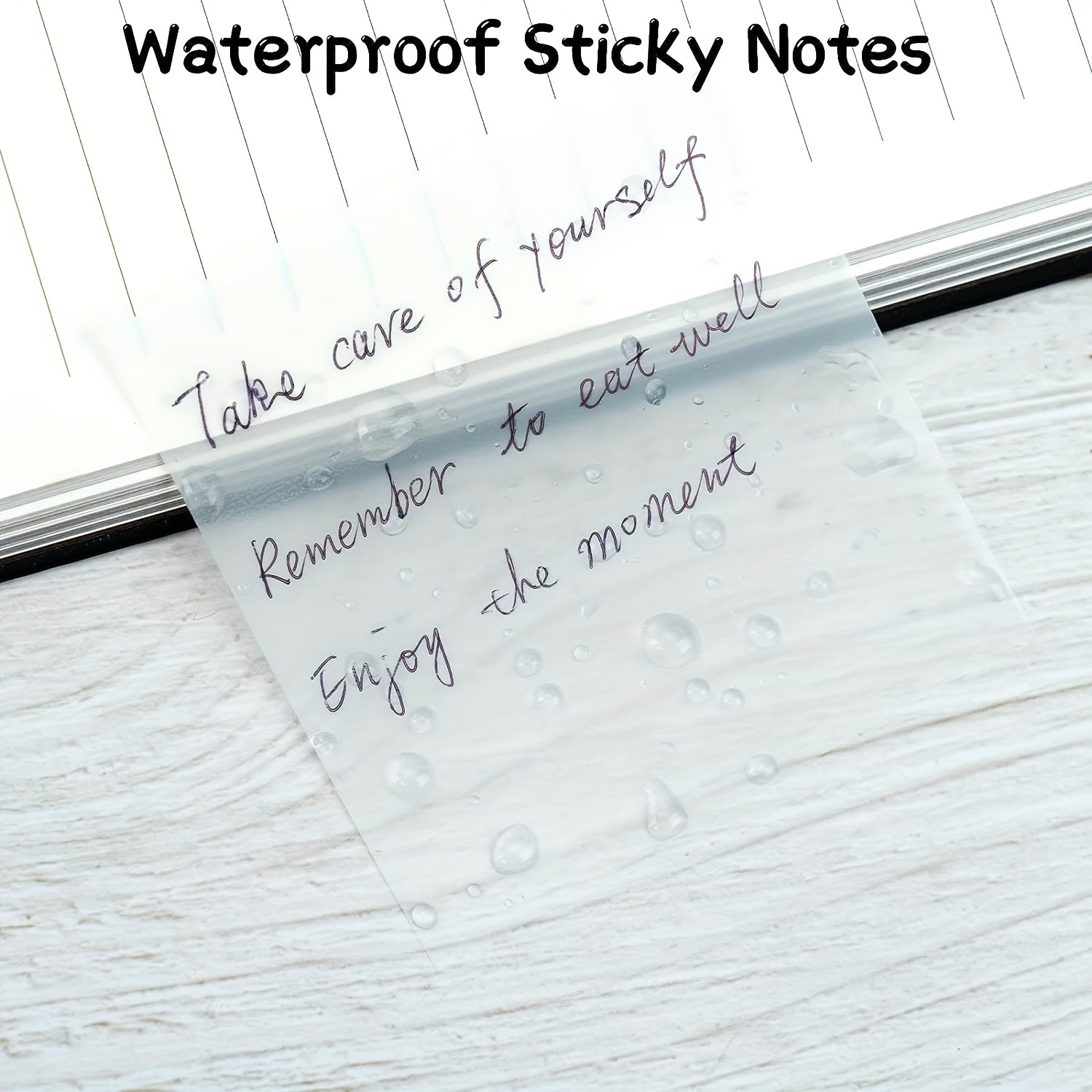 Transparent Sticky Notes 14 Pads + Index Sticker Translucent - Temu