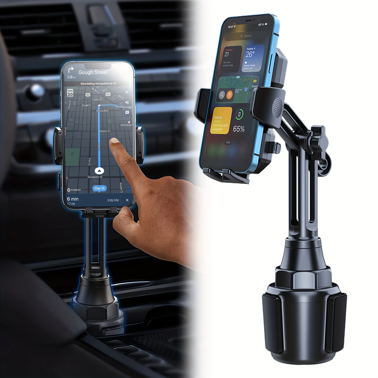 Cell Phone Car Mount Long Neck 
