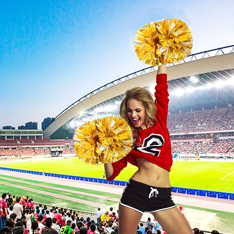 Cheerleading Pom Poms Cheerleading Flower Ball Party - Temu