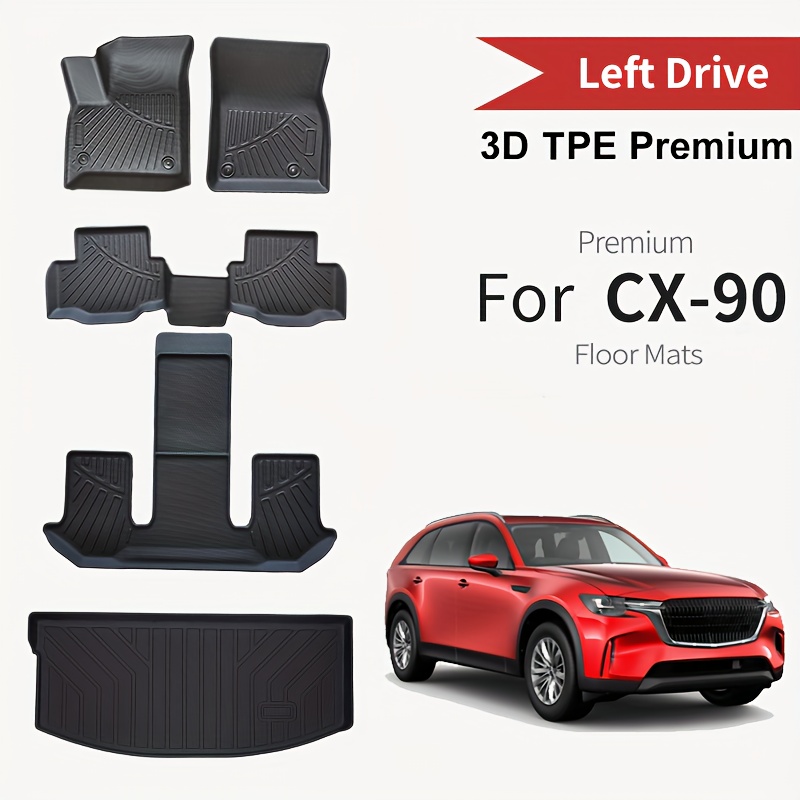 For For Cx 5 2017 2024 3d Tpe Premium All Weather - Temu