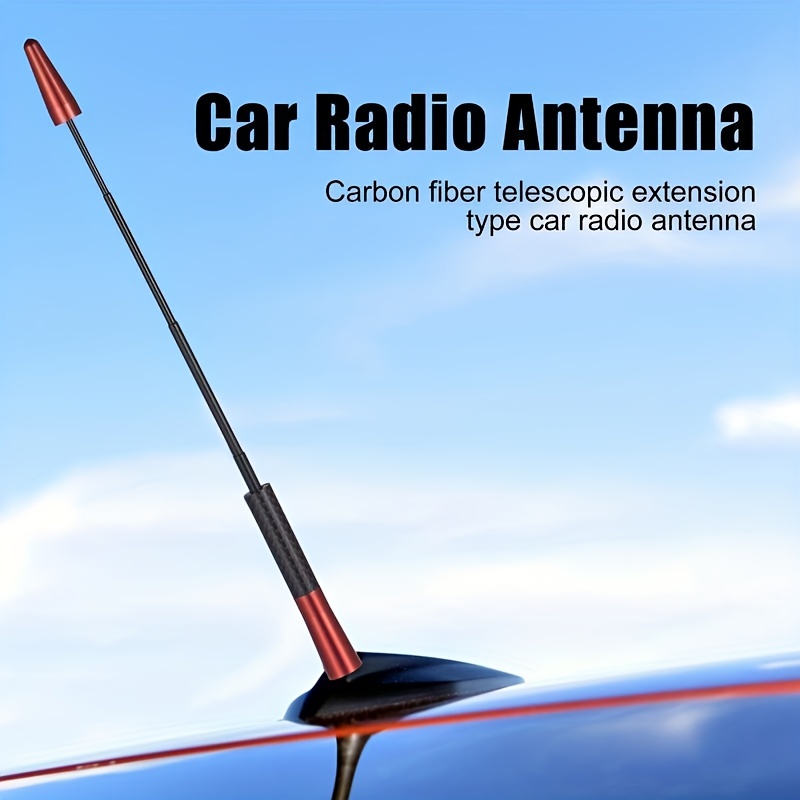 Car Fm Antenna Radio Car Car Universal Retractable Waterproof Modified Roof  Antenna Fm - Automotive - Temu
