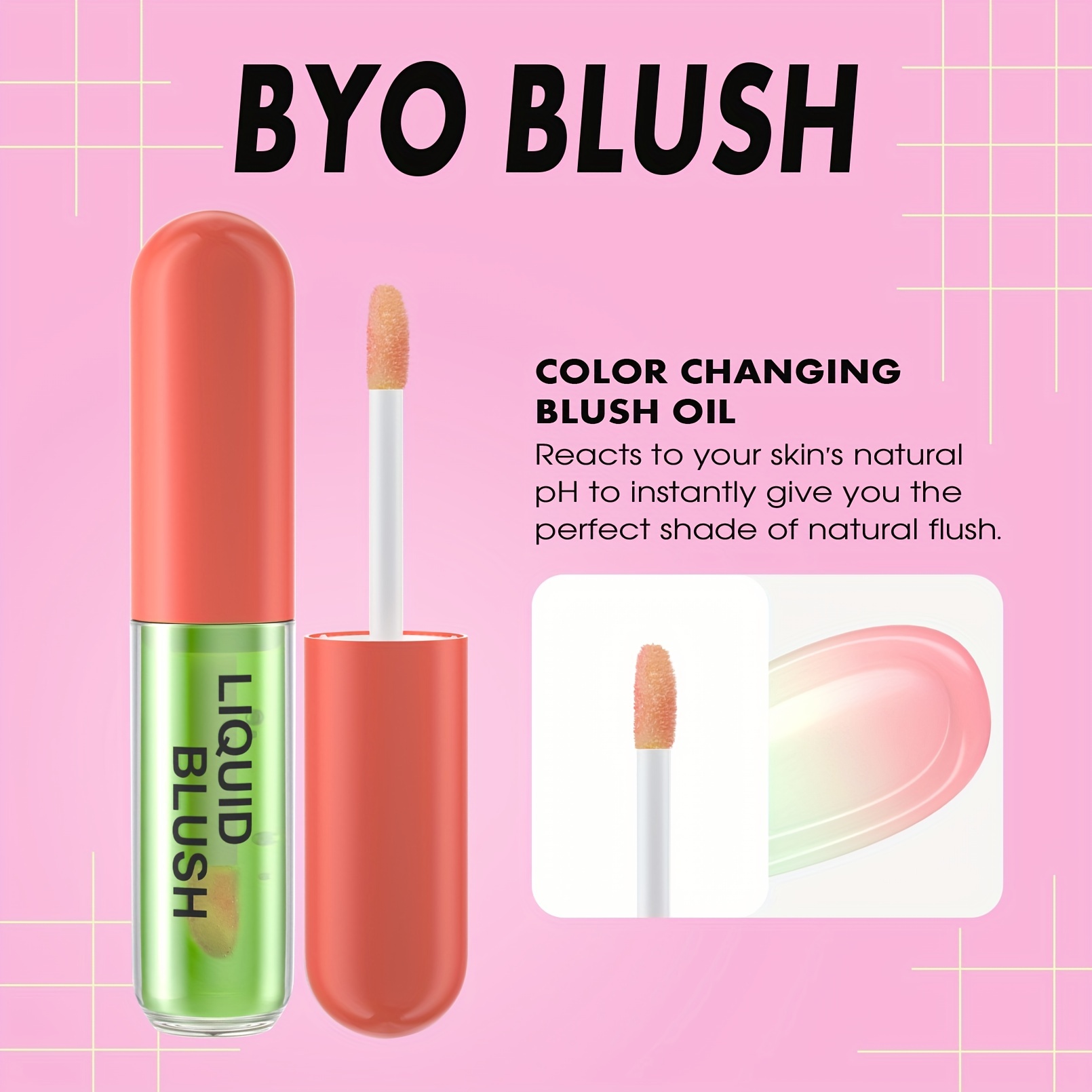 3 Shades Liquid Blush Long Lasting Lightweight Natural Nude - Temu