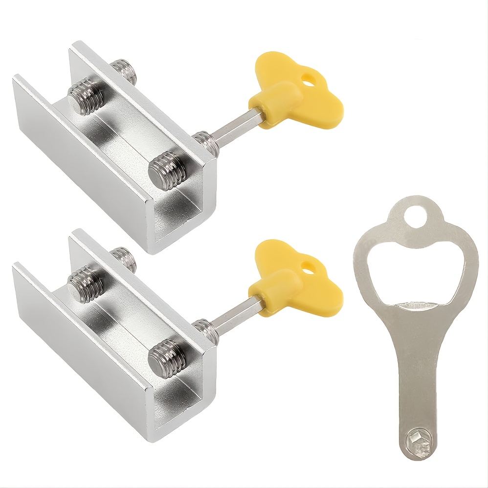 Adjustable Sliding Window Limit Lock Home Sliding Rail Type Door And Window Aluminum Alloy Fixed