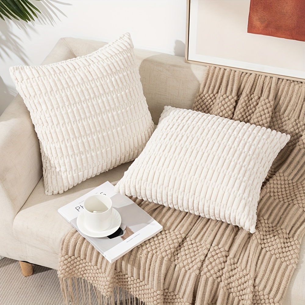 Ins High End Lamb Fleece Back Cushion Soft Comfortable Chair Sofa Cushion  Living Room Home Decorative Throw Pillows Soft Pillow