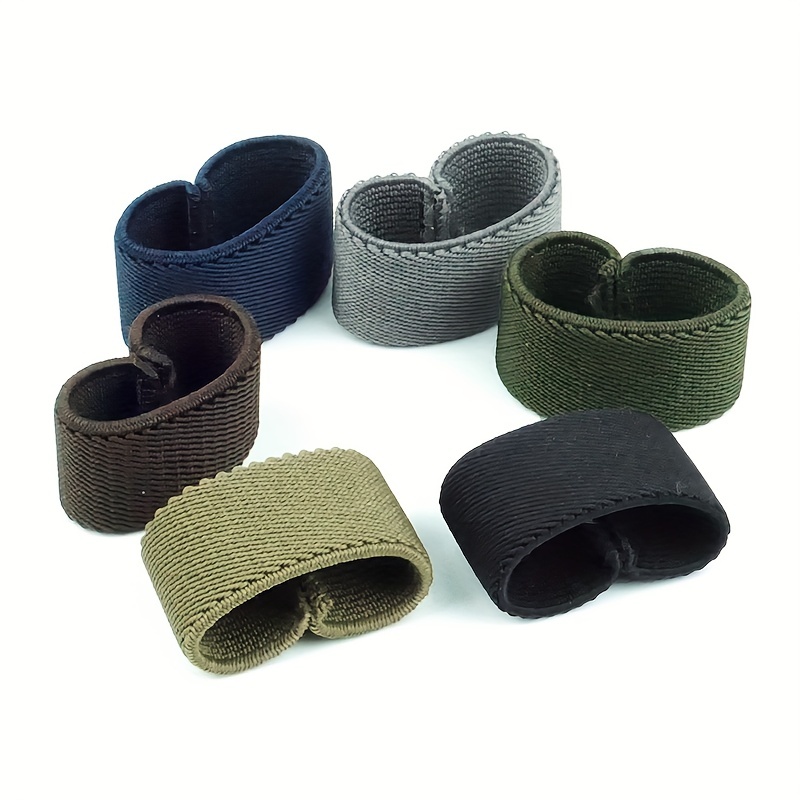 Multicolor Twill Elastic Fixed Trouser Belt for Outdoor Backpack Strap
