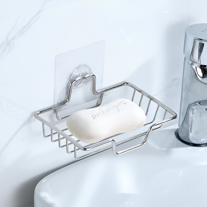 Self Adhesive Soap Holder Double, Soap Holder Bathroom