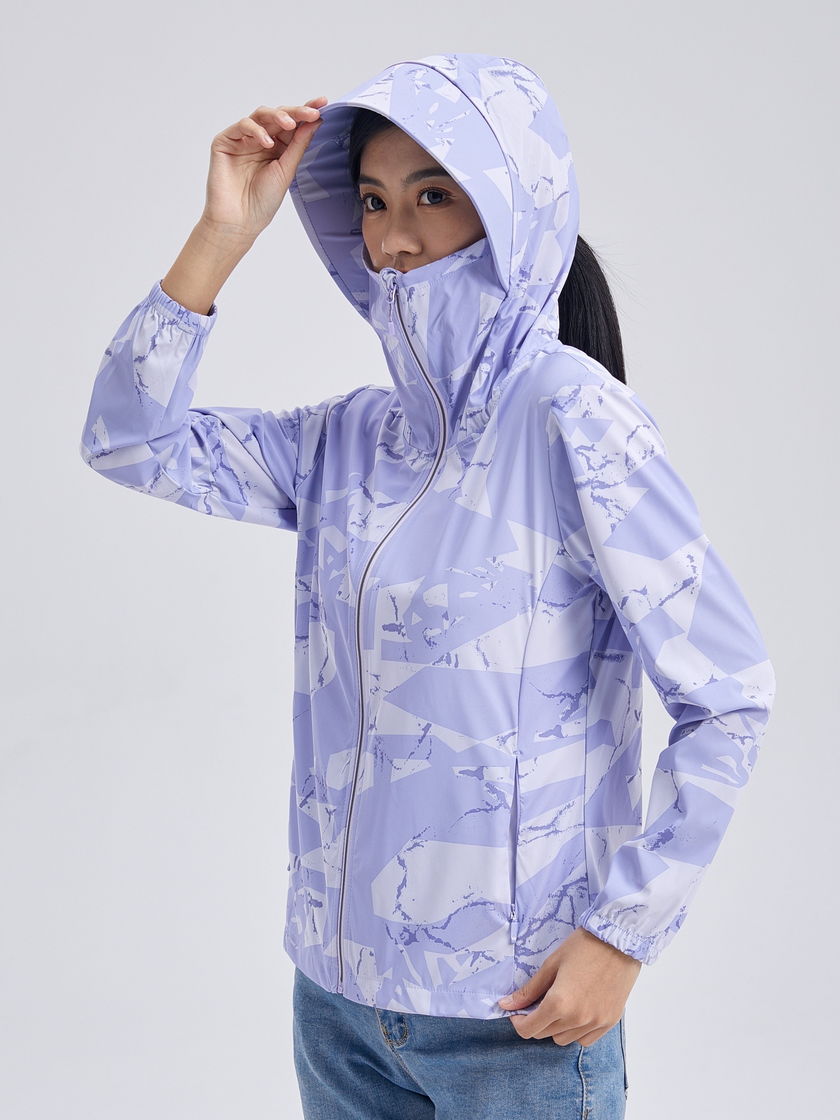 Stay Cool Protected Anti Uv Ice Silk Sunscreen Jacket For Outdoor Sports  Beach Fishing - Sports & Outdoors - Temu Morocco
