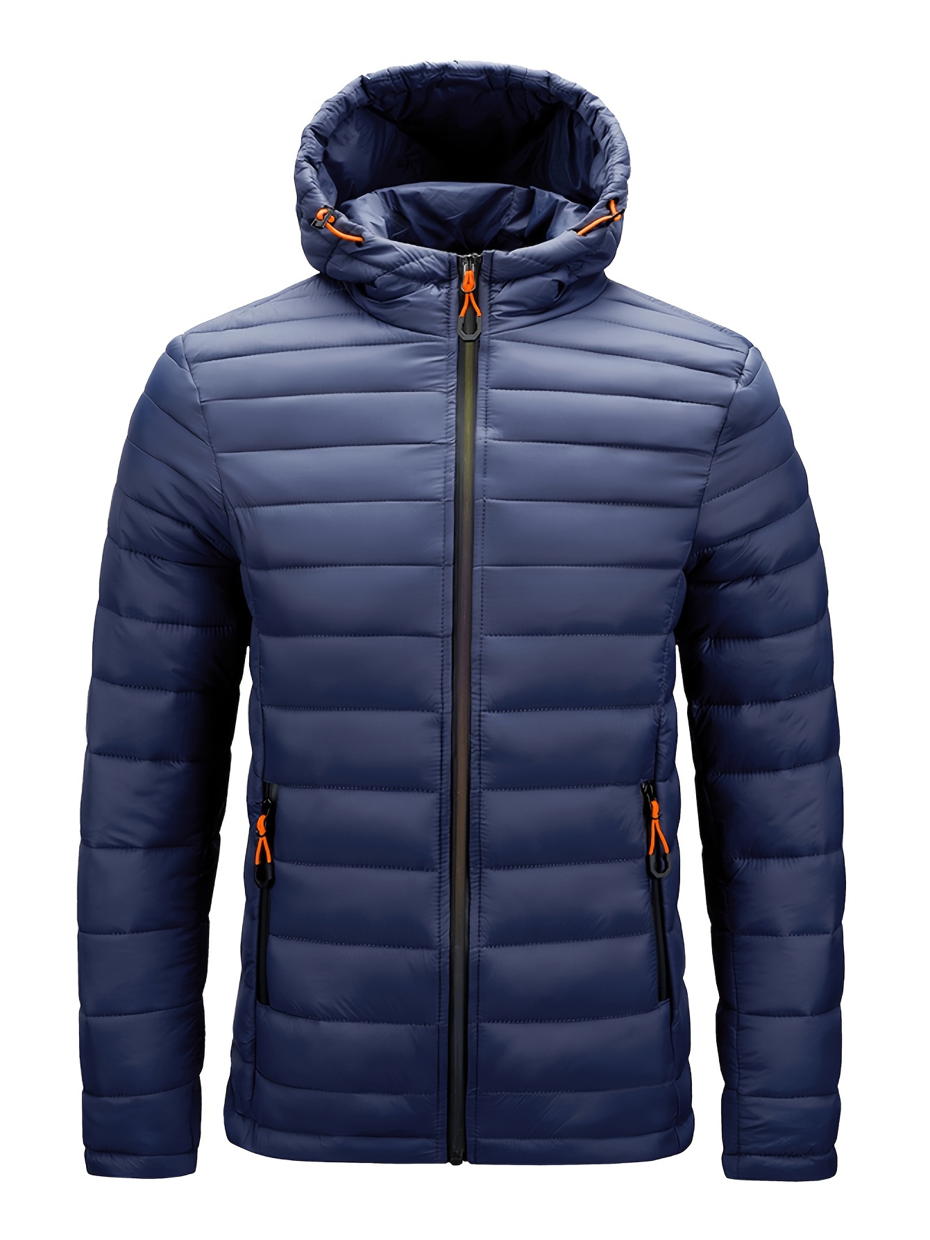 Men's Detachable Hooded Warm Fleece Jacket Casual Multi - Temu