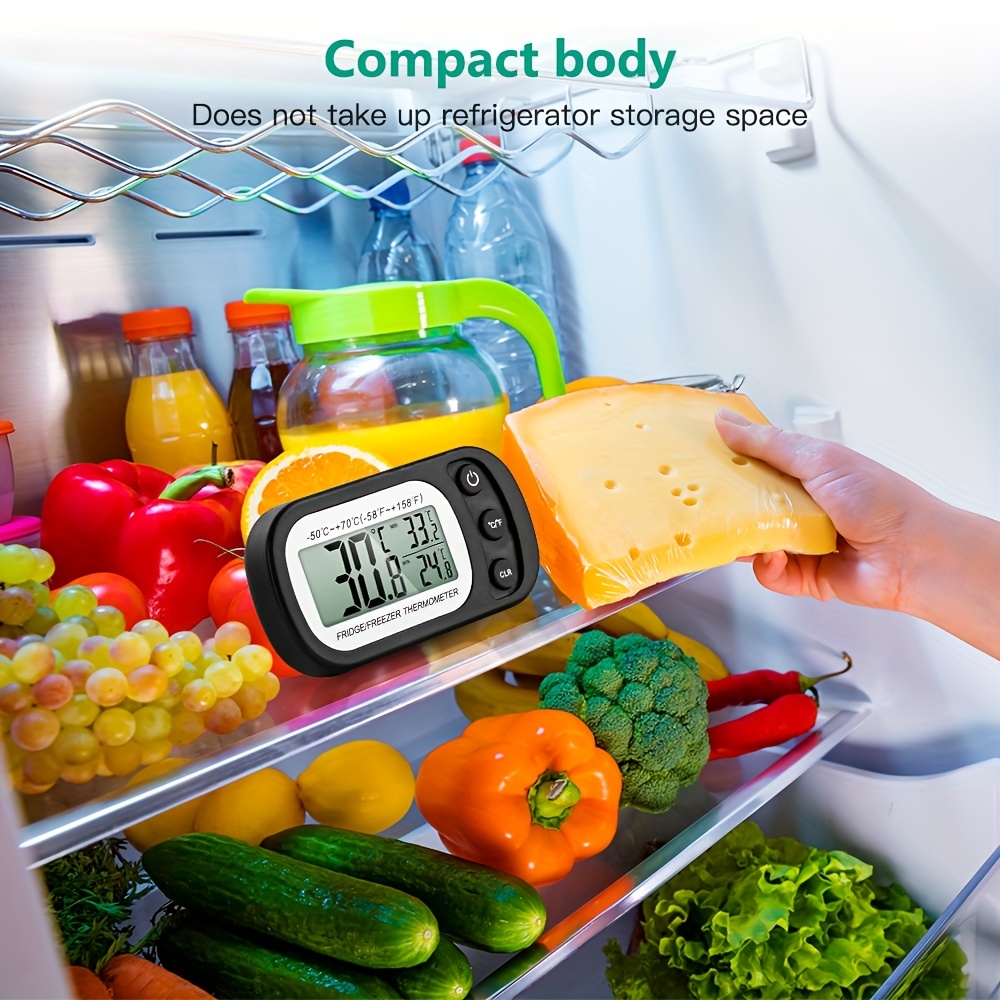 Thermomètre numérique pour réfrigérateur/congélateur pour