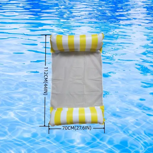 Neue Wasser Hängematte Liegestuhl Aufblasbare Schwimmende - Temu