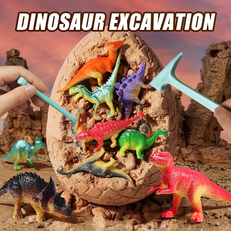 Set dinosaurios de juguete para niños