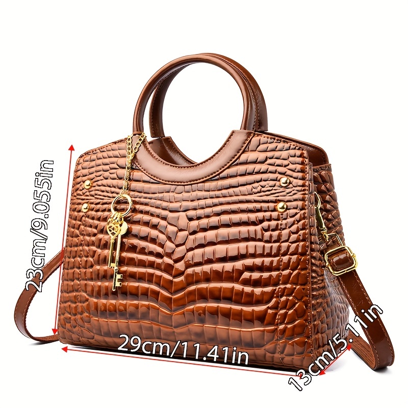 Vintage Genuine Leather Women Handbag, Luxury Purse