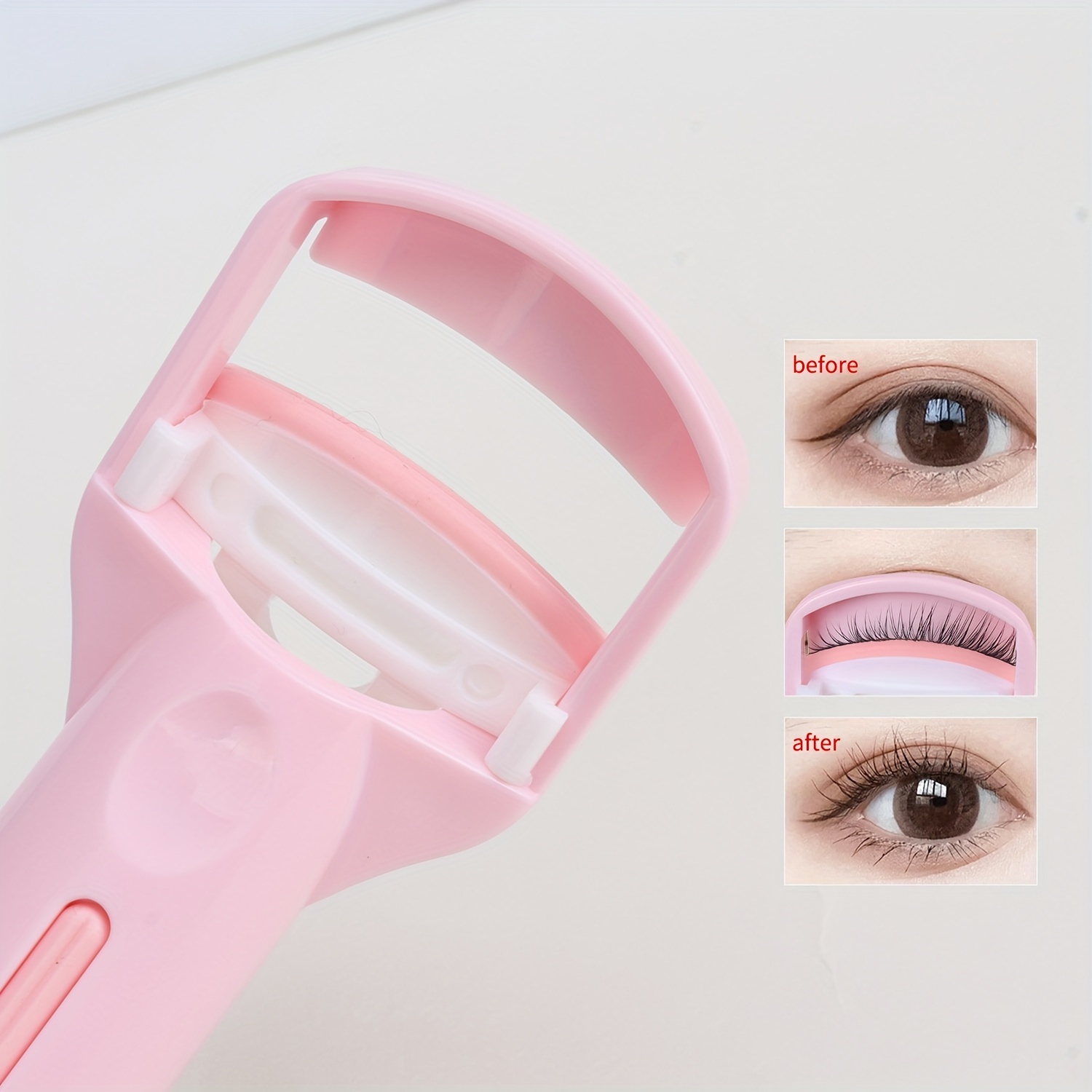 Eyelash Curler Comb Set Natural Effects Press Type Eyelash Curler