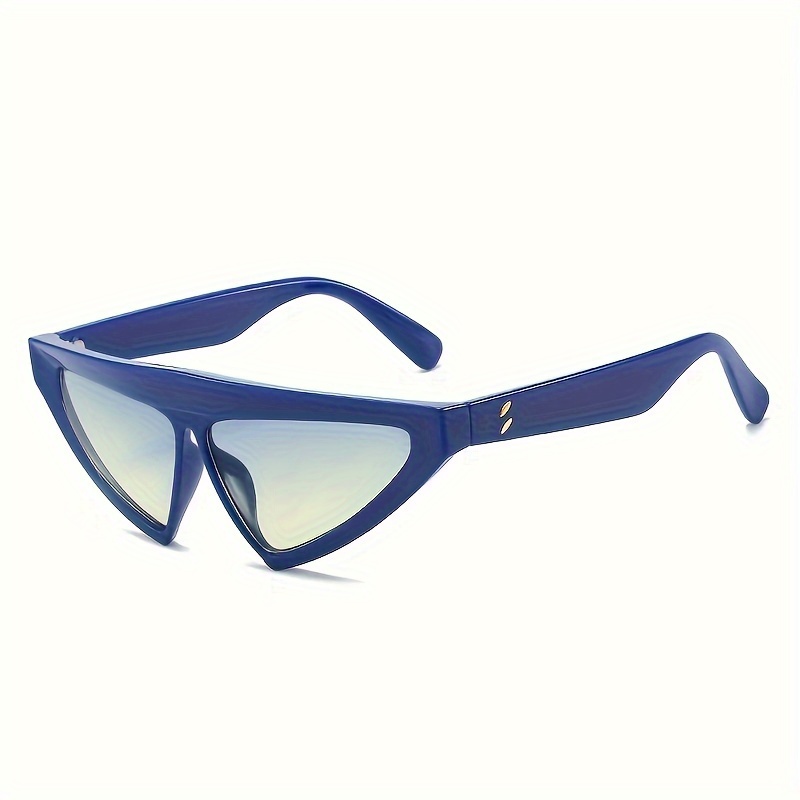 Creative Triangle Sunglasses Concave Personality Street - Temu