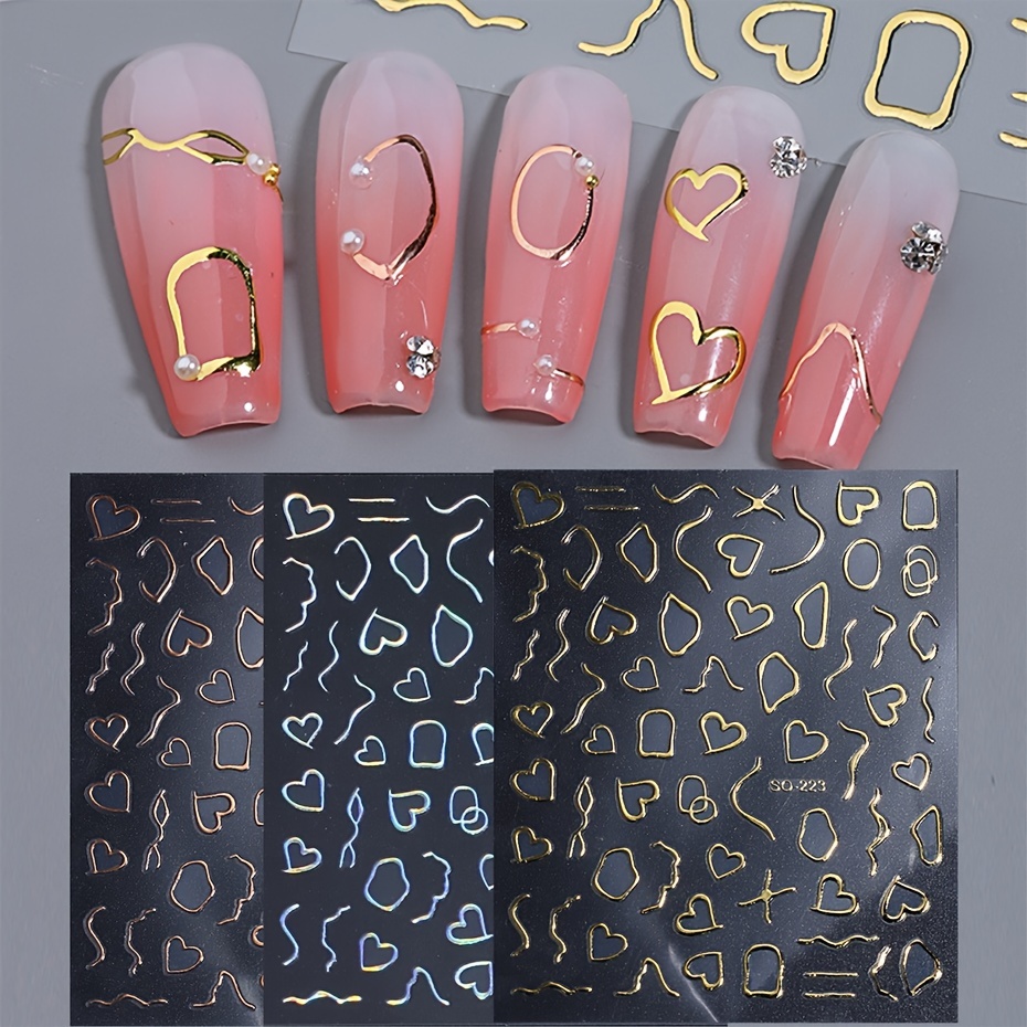 nail art stickers designer louis vuitton