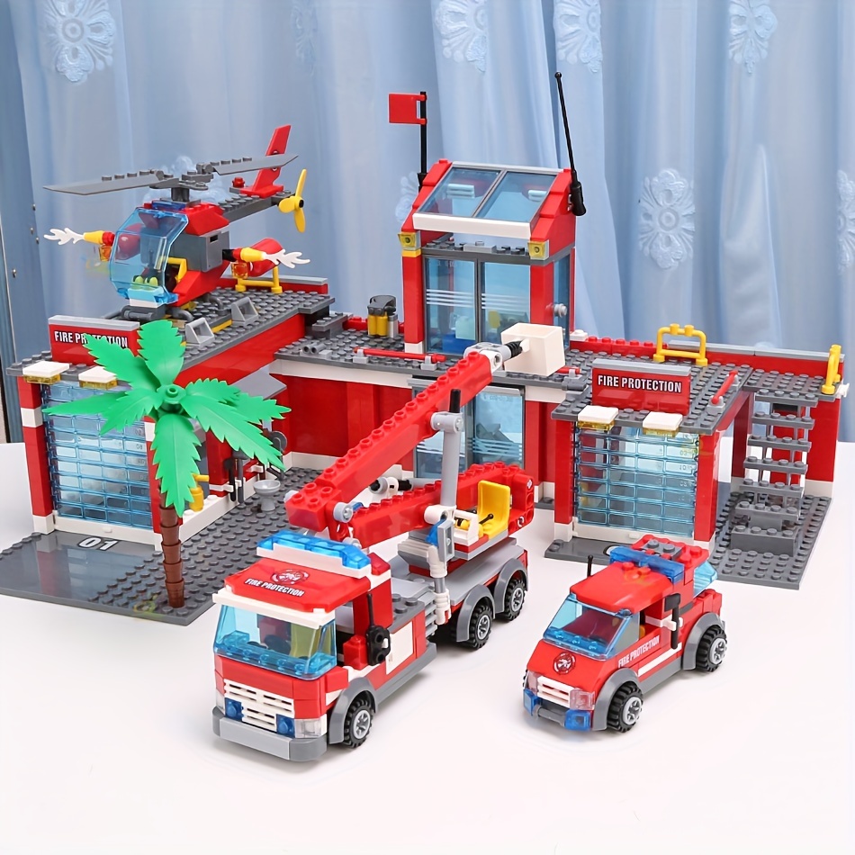 LEGO - Sauvetage en tout-terrain des pompiers - Assemblage et