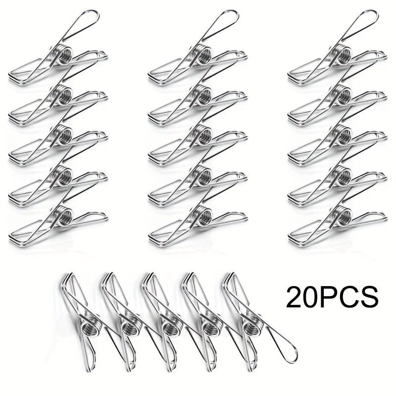 Durable Stainless Steel Clothes Pins Multi purpose Utility - Temu