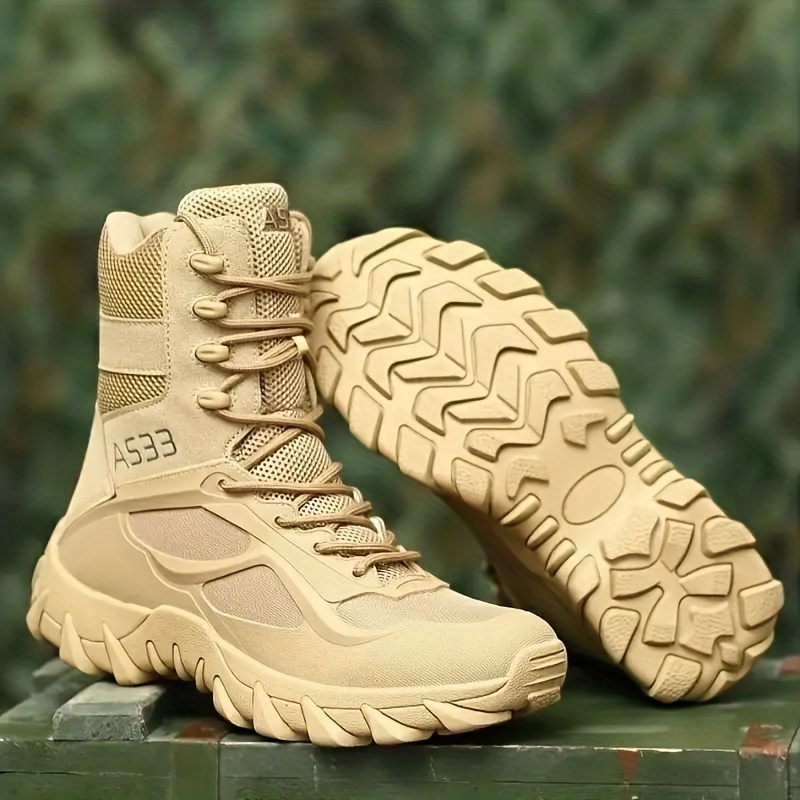 Botas tácticas militares para hombre, botas de combate al desierto, botas  de combate al aire libre, botas de senderismo, zapatos de tobillo para