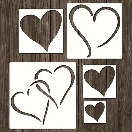 Heart Stencil - Temu