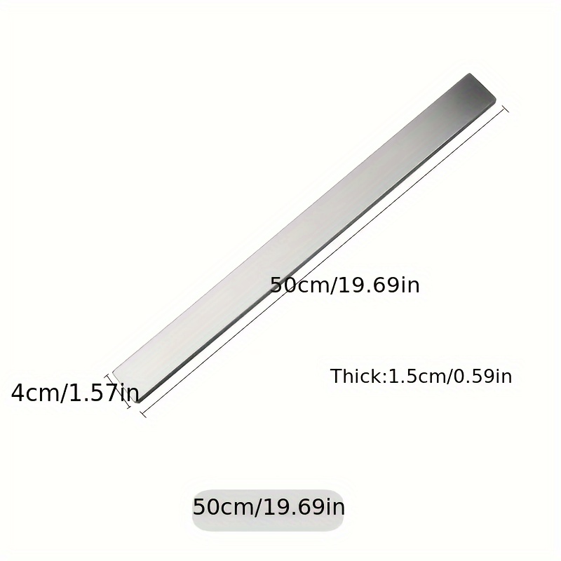 Knife rack magnetic 50 cm 