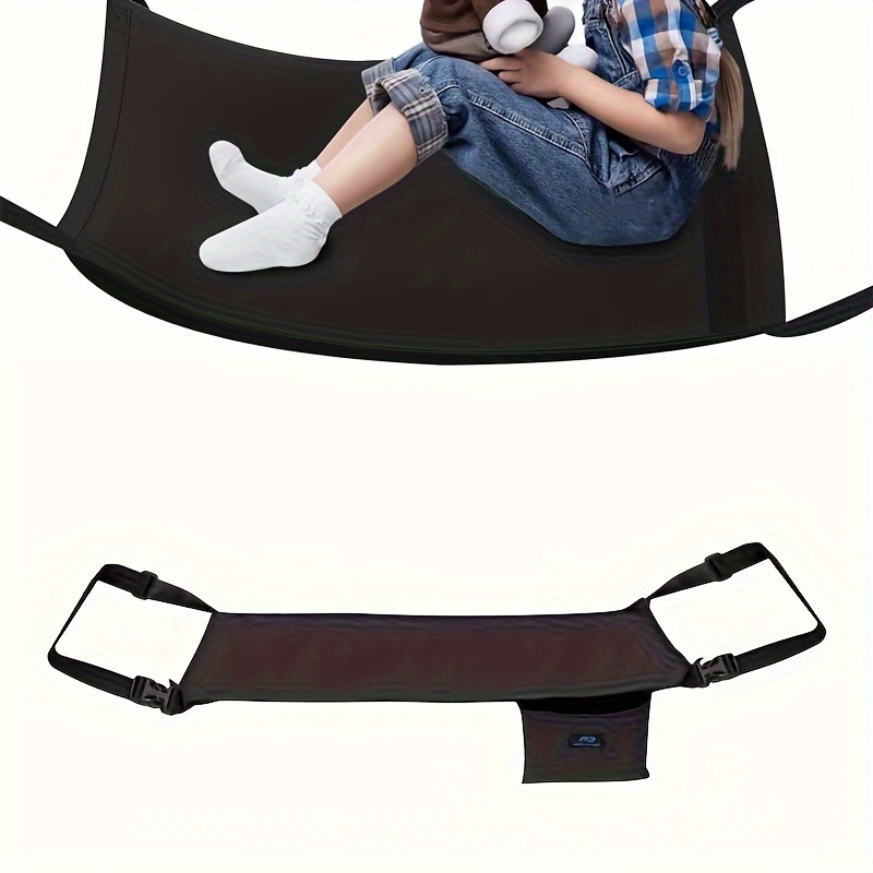 AWAHITAWA Toddler Travel Bed, Airplane Essentials Kids, X-Large, Black