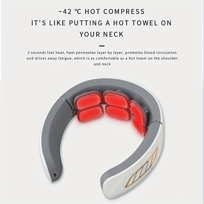 Neck Protection Massager, Hot Compress Cervical Spine Intelligent