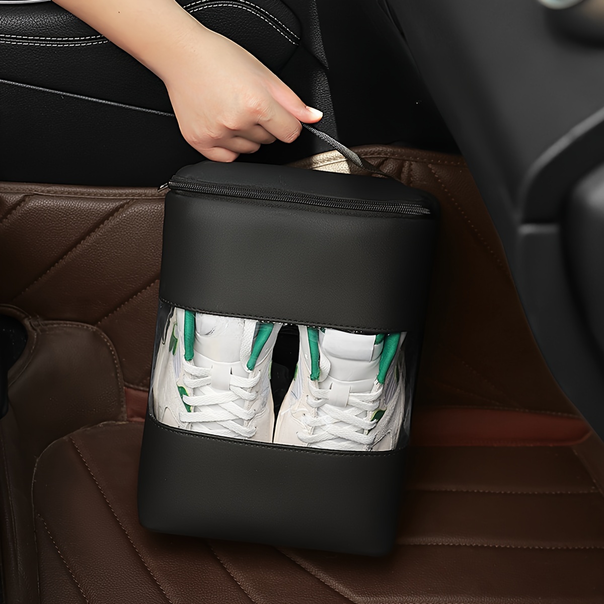 Car Shoe Storage Bag Co pilot Special Shoe Storage Bag Temu